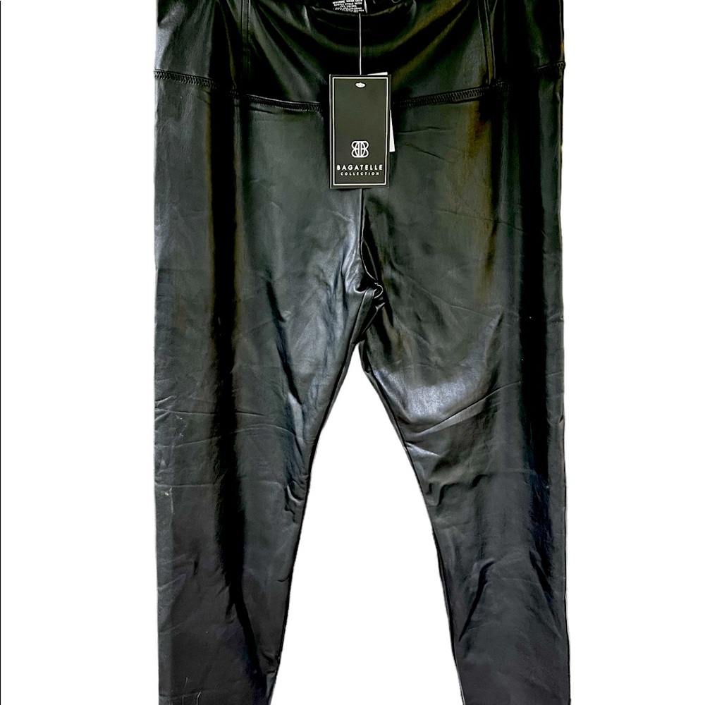 New With Tags Bagatelle Faux Leather Pants Size XL